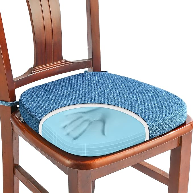 SINOSSO 1 Pack Memory Foam Chair Cushions by SINOSSO
