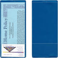 StoreSMART - Metallic Blue Plastic Policy Holders - 50 Pack - INS30MB-50 by StoreSMART