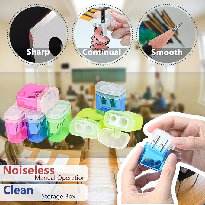 24Pcs Pencil Sharpener Manual - Image 6