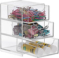 BTSKY 1 Pack Small Acrylic Storage Organizer by BTSKY