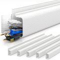 YECAYE 94.2 in Cable Management Under Desk, Easy Install Adhesive Mount Cord by Yecaye