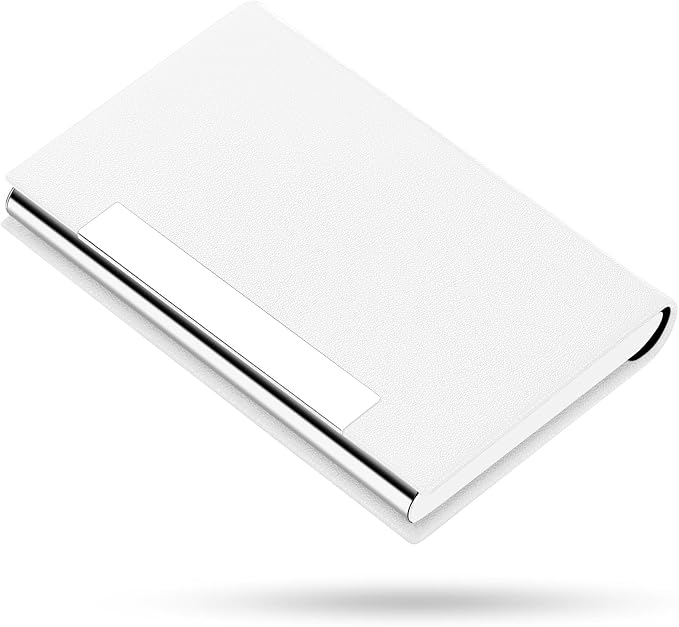 Padike Business Card Holder, Business Card Case Professional PU Leather & by padike