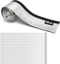 Heat Shroud Aluminized Sleeving Heat Shield Fuel line Wire Heat Sleeve 1" I.D. by LEDAUT