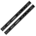 PEC Tools 6-inch Flexible Metal Ruler, High Contrast Machinist Rule, 4R by PECTools