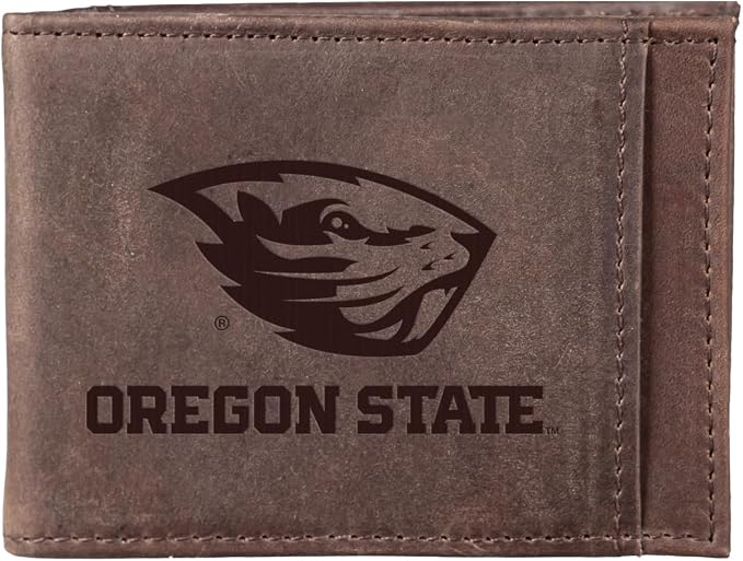 Team Sports America NCAA OREGON STATE UNIVERSITY Front Pocket Slim Wallet by TeamSportsAmerica