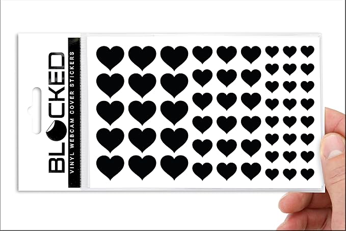 The Original Vinyl Webcam Cover Stickers | Restickable & Stackable Privacy by MyCamShield