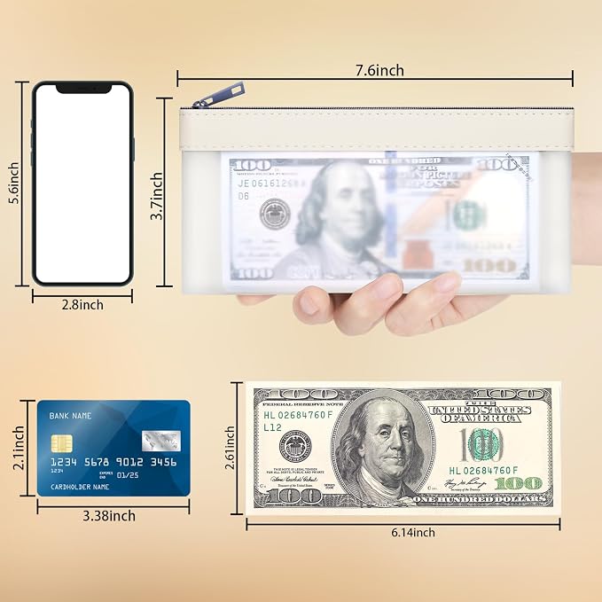 4-Piece Multi-Purpose Money Bag - Image 3