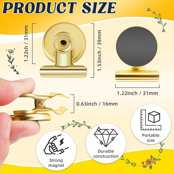 GRTARD 12Pack Magnetic Clips - Image 2