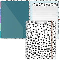 Hongri Clipboard Folio with Refillable Lined Notepad, 8.5 x 11 Folders with by Hongri