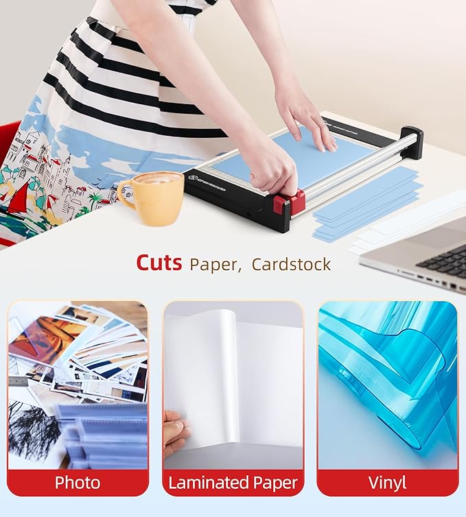 Firbon 12" Rotary Paper Trimmer - Image 5