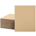 Mat Board Center, 50 Corrugated Cardboard Sheets 8x10 Inches Flat Card Board by MatBoardCenter