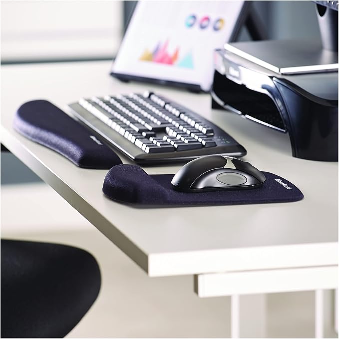 Fellowes PlushTouch Foam Keyboard Wrist Rest - Image 6