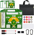 Magnetic Baseball Lineup Board for Coaches by TIMVIEA