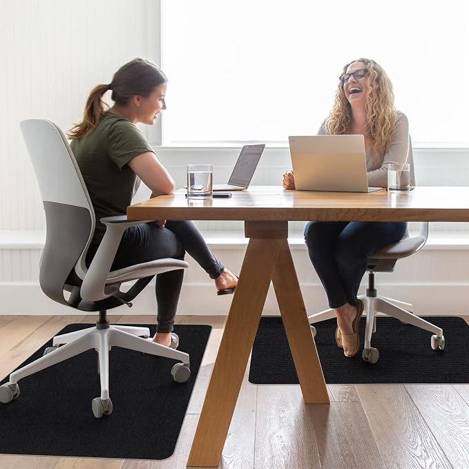 Sycoodeal Office Chair Mat for Hardwood Floor, Office Computer Gaming Chair Mat - Image 5
