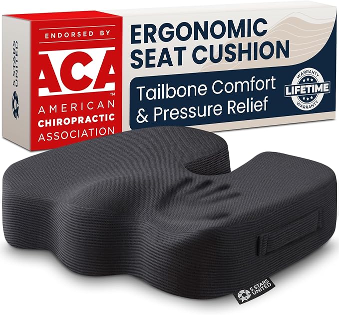 5 STARS UNITED Seat Cushion by 5STARSUNITED