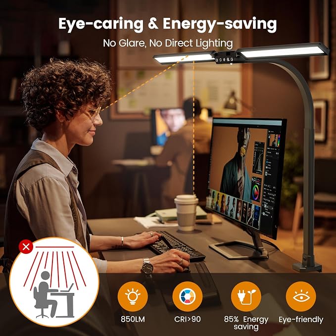 SIBRILLE Upgraded LED Desk Lamp - Image 6