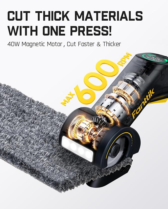 Fanttik C10 Pro BowGuide Electric Cardboard Cutter, Cordless Scissors - Image 2