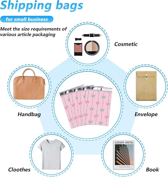 Poly Mailer 10x13 Inch 25 Pcs, Waterproof and Tear-Resistant Shipping Bags - Image 7