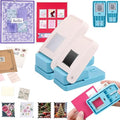 BAOFALI 2Pcs/Set Stamp Puncher 1.25x1.5inch &1x0.8inch Rectangular Postage by BAOFALI