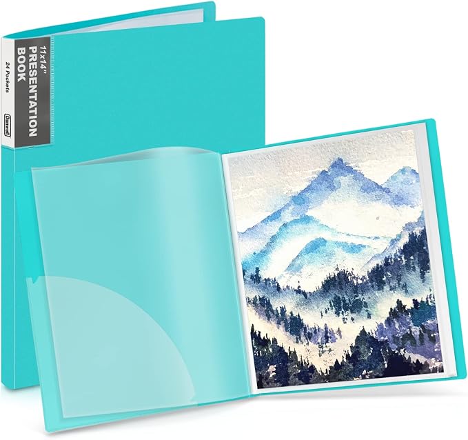 Dunwell 11x14 Art Portfolio Folder, Presentation Binder by Dunwell