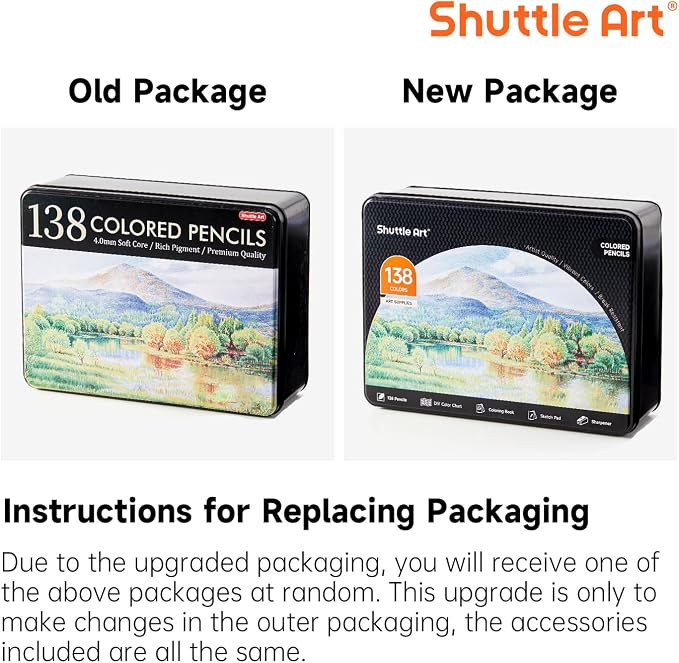 Shuttle Art 138 Colored Pencils - Image 9