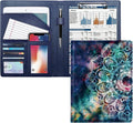 Business Portfolio Folder for Men Women, Padfolio Cover, by WAVEYU