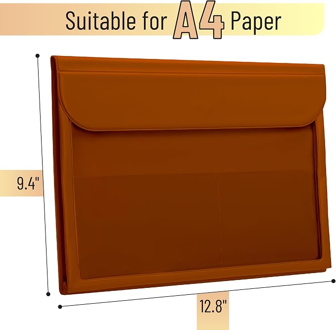 Mr. Pen- File Folder, Letter Size | Clear Plastic Folders - Image 2