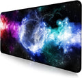 Large Extended Nebula Starry Sky Mouse Pad, Laptop and Home Office Desk Pad | by LQFIWSS