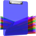 Kiggos 25 Transparent Colored Clipboards Bulk by Kiggos
