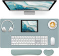 Desk Pad Mat Set, 3-in-1 Large Mouse Pads by Meetcolor