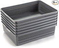 Aebeky A4 Size Plastic Paper Storage Trays, Desktop File Organizer Baskets by Aebeky
