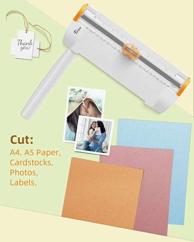 Firbon 3-in-1 Paper Cutter, Scoring & Perforating Blades - Image 5