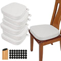 BUYUE Thickened 2.5" Dining Chair Cushions Set of 6, U-Shape High Density Foam by BUYUE