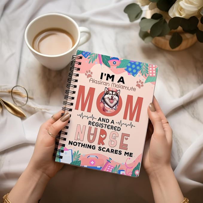 Ninety3POD I'm a Alaskan Malamute Mom and a Registered Nurse Nothing Scares Me - Image 3