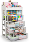 Desk Organizer with Drawers, 5 Drawers Storage Organizer, Desktop Storage by ORGIDOL