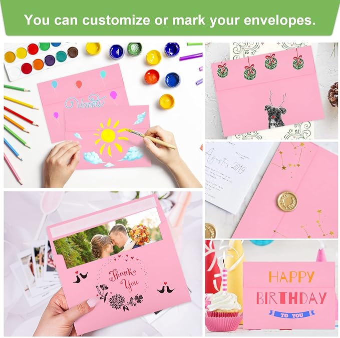 50 Packs 5x7 Envelopes, A7 5x7 Envelopes - Image 5