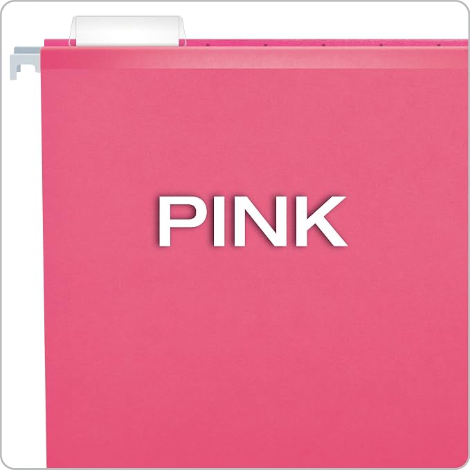 Pendaflex Reinforced Hanging File Folders, Letter Size, 1/5 Cut - Image 3
