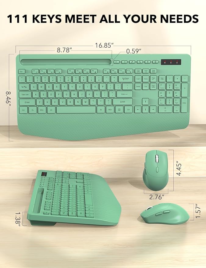 Wireless Keyboard and Mouse Combo - Image 7