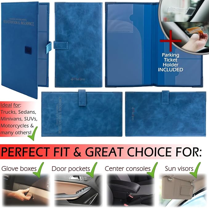 Auto Insurance and Registration Card Holder - Image 7