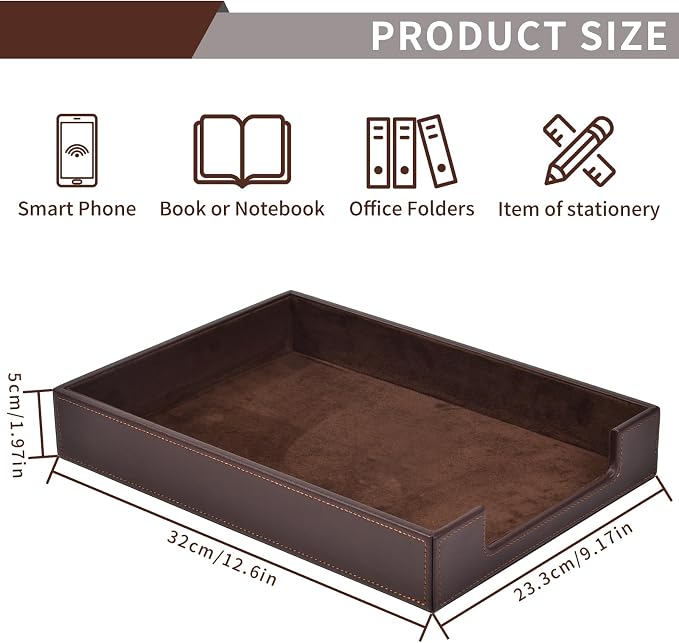 PU Leather Letter Tray - Image 5