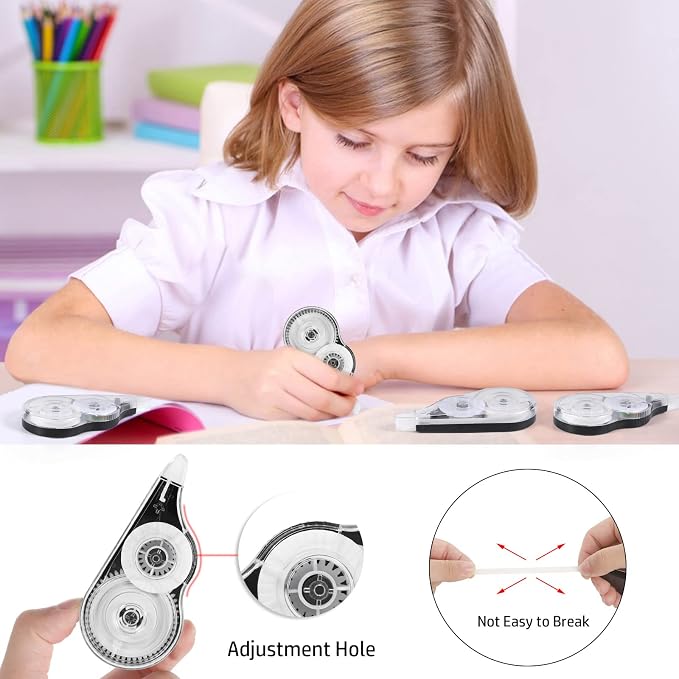 BESARME 12 Pack Correction Tape, 39 ft Each, 0.2 in Width | Instant-dry tape - Image 6