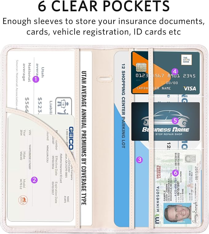 CoBak Car Registration and Insurance Holder - Image 2