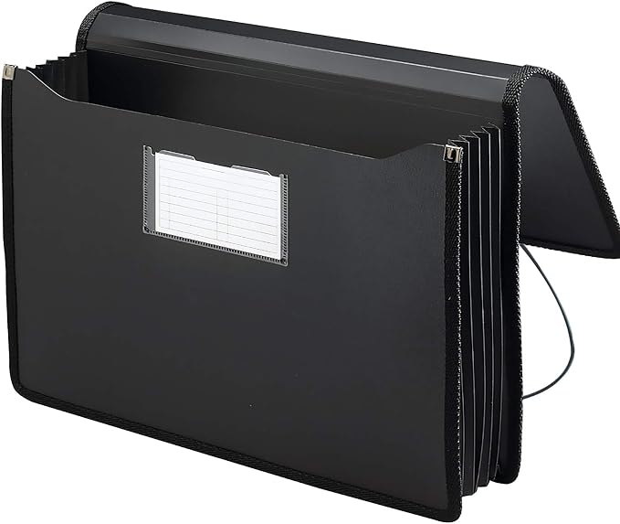 Smead Poly Wallet, Accordion File Organizer by SMEAD