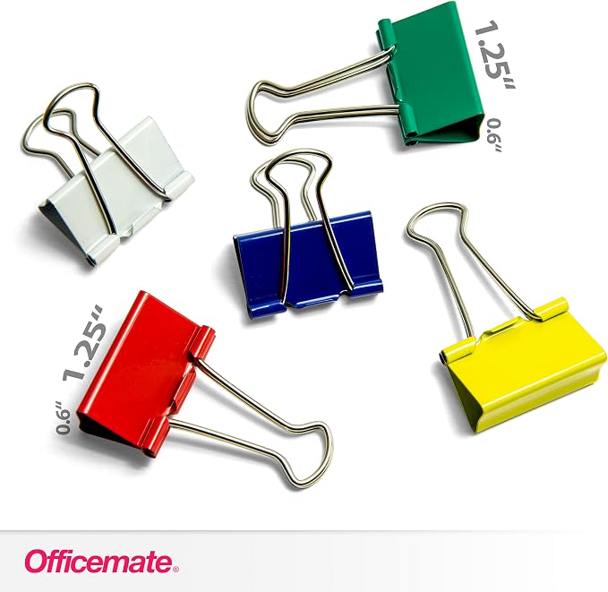 Officemate OIC-31029 Binder Clips - Image 2