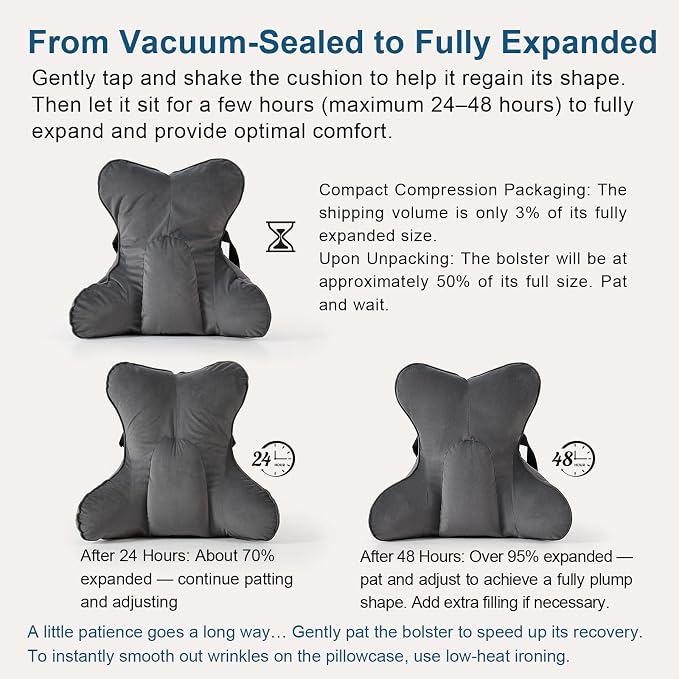 Lumbar Support Pillow for Office Chair, Recliner & Car Seat, Ergonomic Back - Image 8