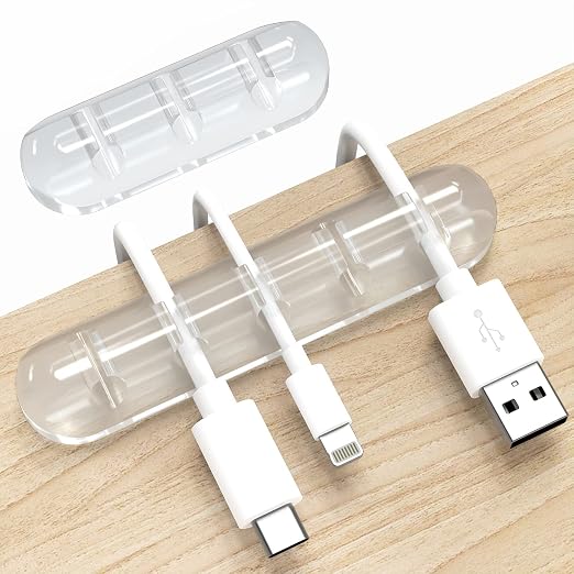 INCHOR Cord Organizer, Cable Organizers USB Cable Holder Wire Organizer Cord by INCHOR