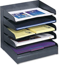 Safco 3127BL Steel Desk Organizer Tray Sorter by SafcoProducts