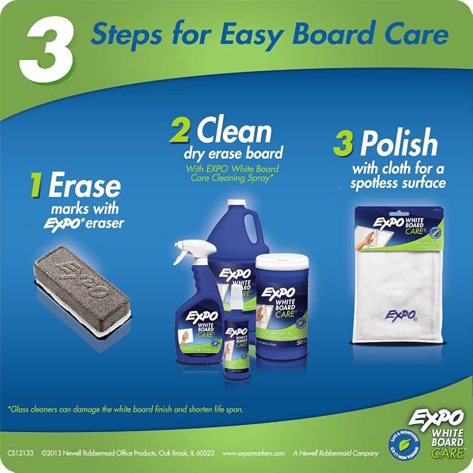 EXPO Dry Erase Soft Pile Block Whiteboard Eraser, 5-1/8 in. x 1-1/2 in. - Image 8