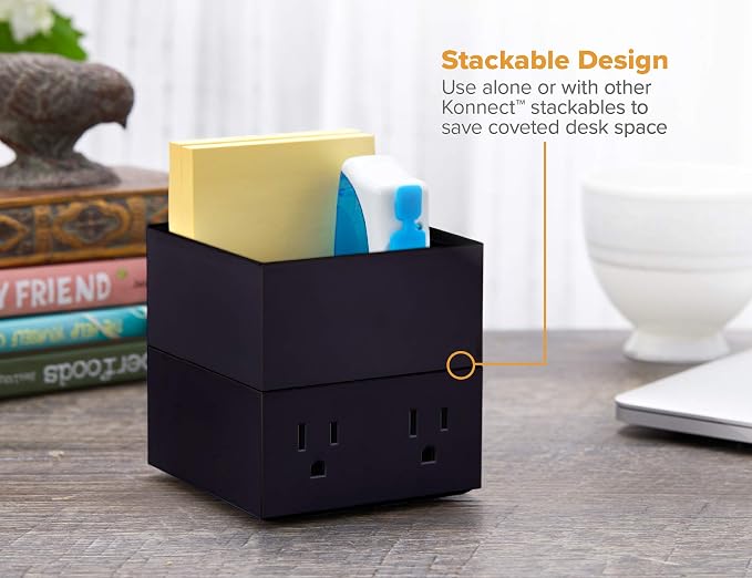 Bostitch Office Konnect Desk Organizer Accessory Tray, Stacks - Image 4