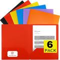 pmybupo 6 Pack Plastic Folders by pmybupo
